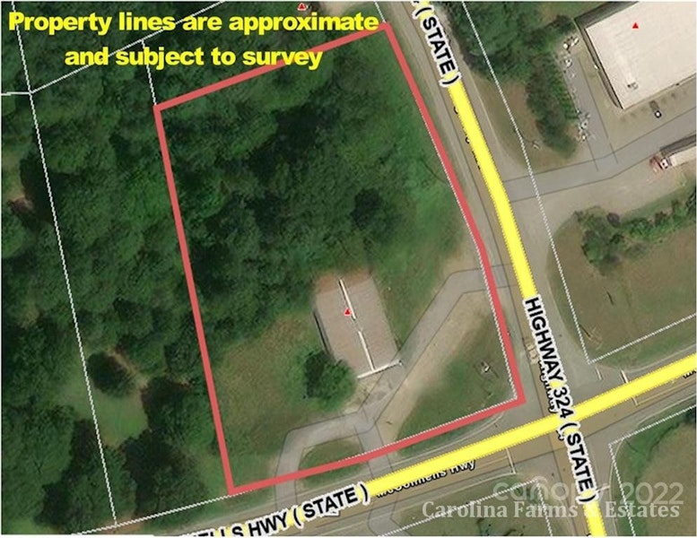 Commercial Lot of Corner of Hwy 324 & 322 Rock Hill, SC 3705